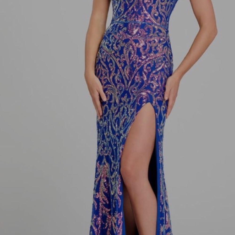 Ellie Wilde Sequin Prom Dress